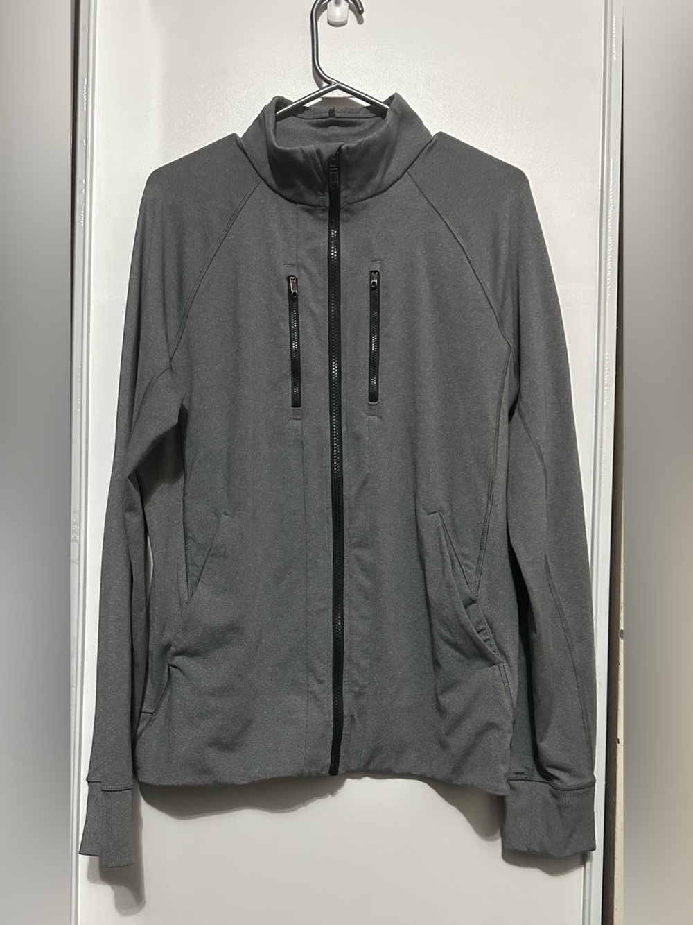 Men's Grey Full-Zip Lululemon Jacket